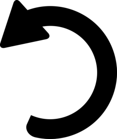 Refresh Arrow Silhouette Cutting Svg Files, Free Vectors File